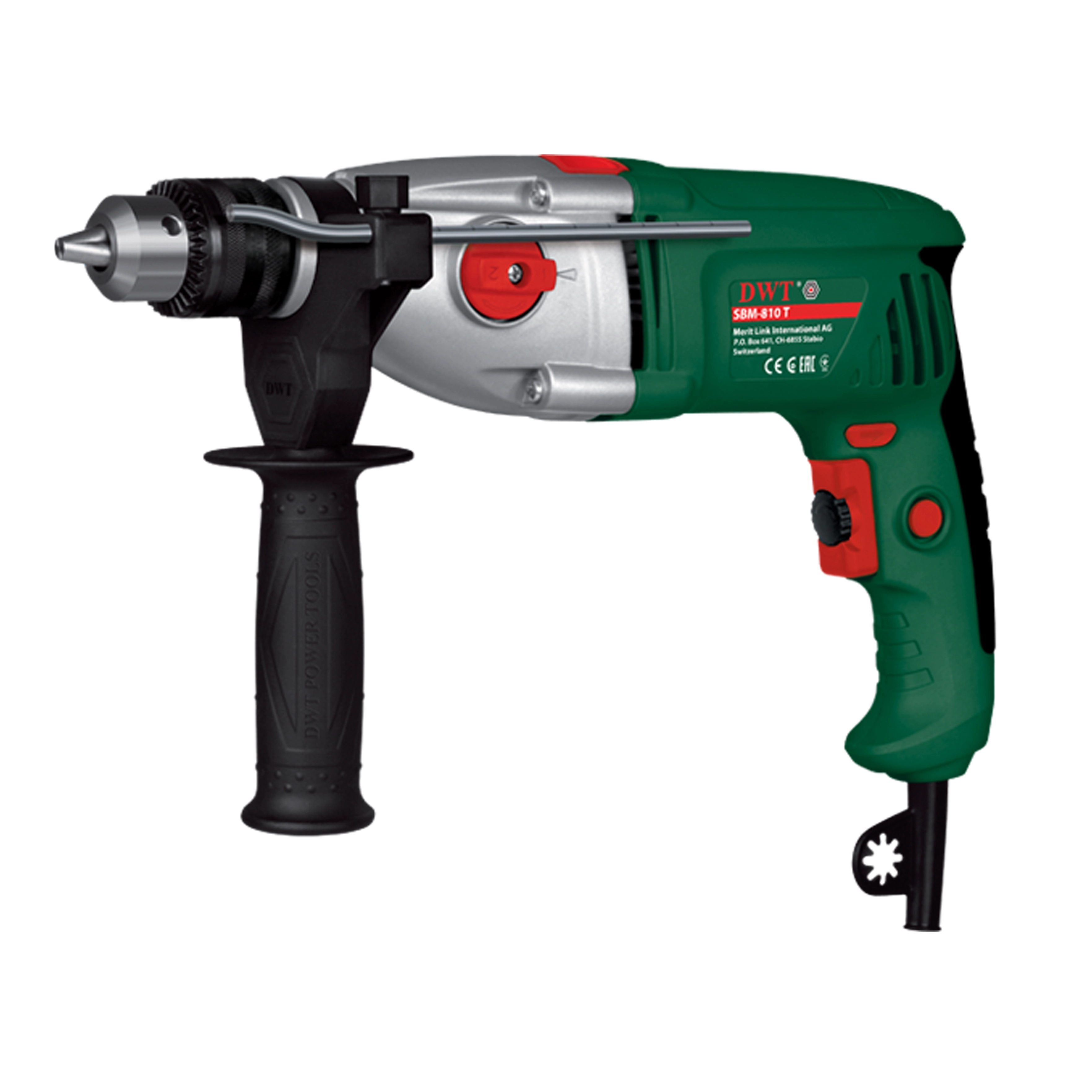 دریل 13 گیربکسـی دوسرعته دی دبلیو تی مدل SBM-810T (گارانتی شرکت توسن)