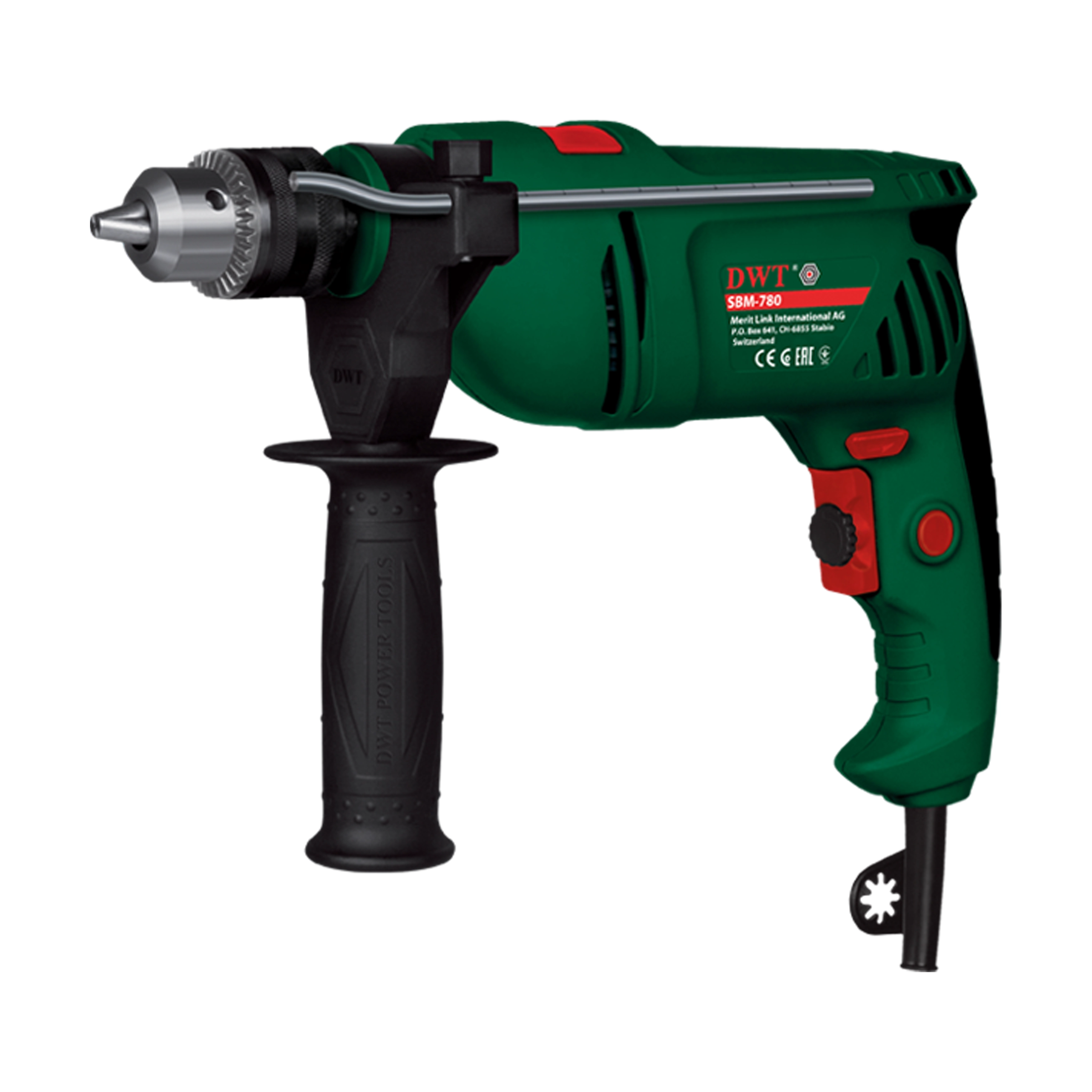 دریل 13 چکشـی دی دبلیو تی مدل SBM-780 (گارانتی شرکت توسن)
