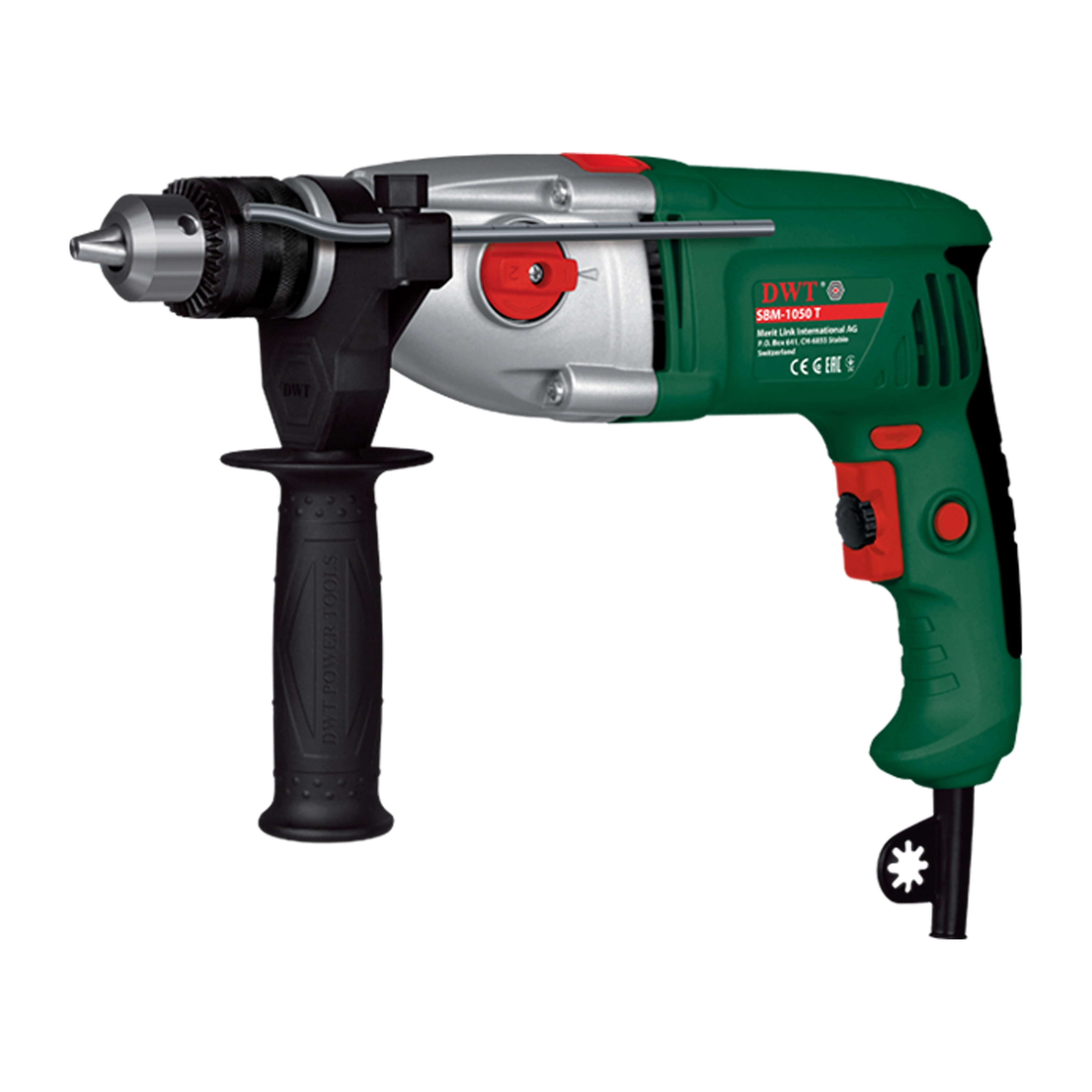 دریل 13 گیربکسـی دوسرعتـه دی دبلیو تی مدل SBM-1050T(گارانتی شرکت توسن) 